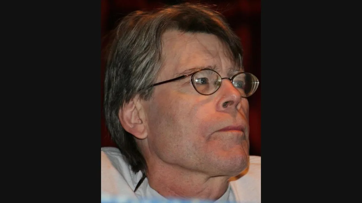 Author Stephen King, whose novel It inspired the series Welcome to Derry, at the 2007 New York Comicon; illustrative file photograph, not series artwork
